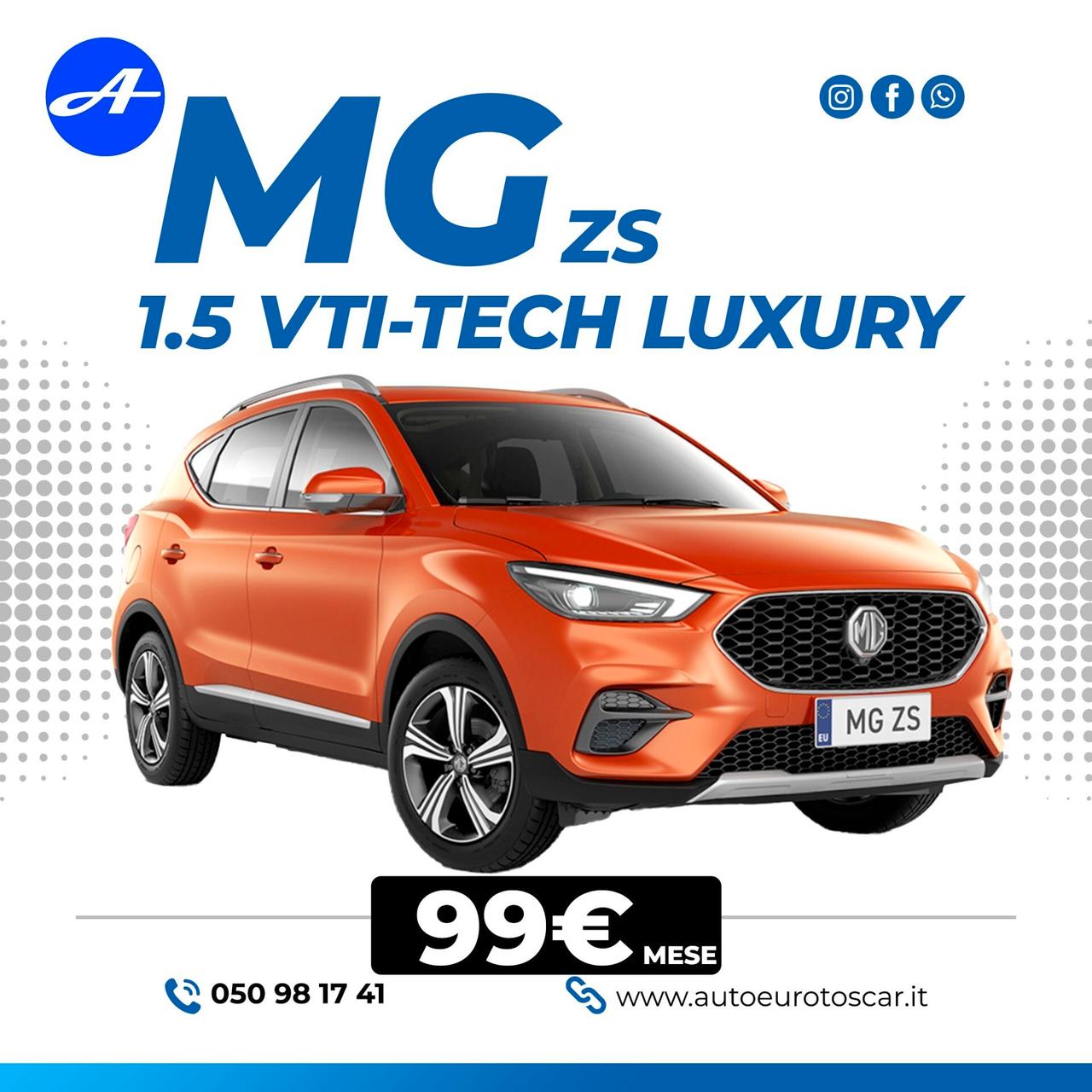 Mg ZS 1.5 VTi-tech Luxury