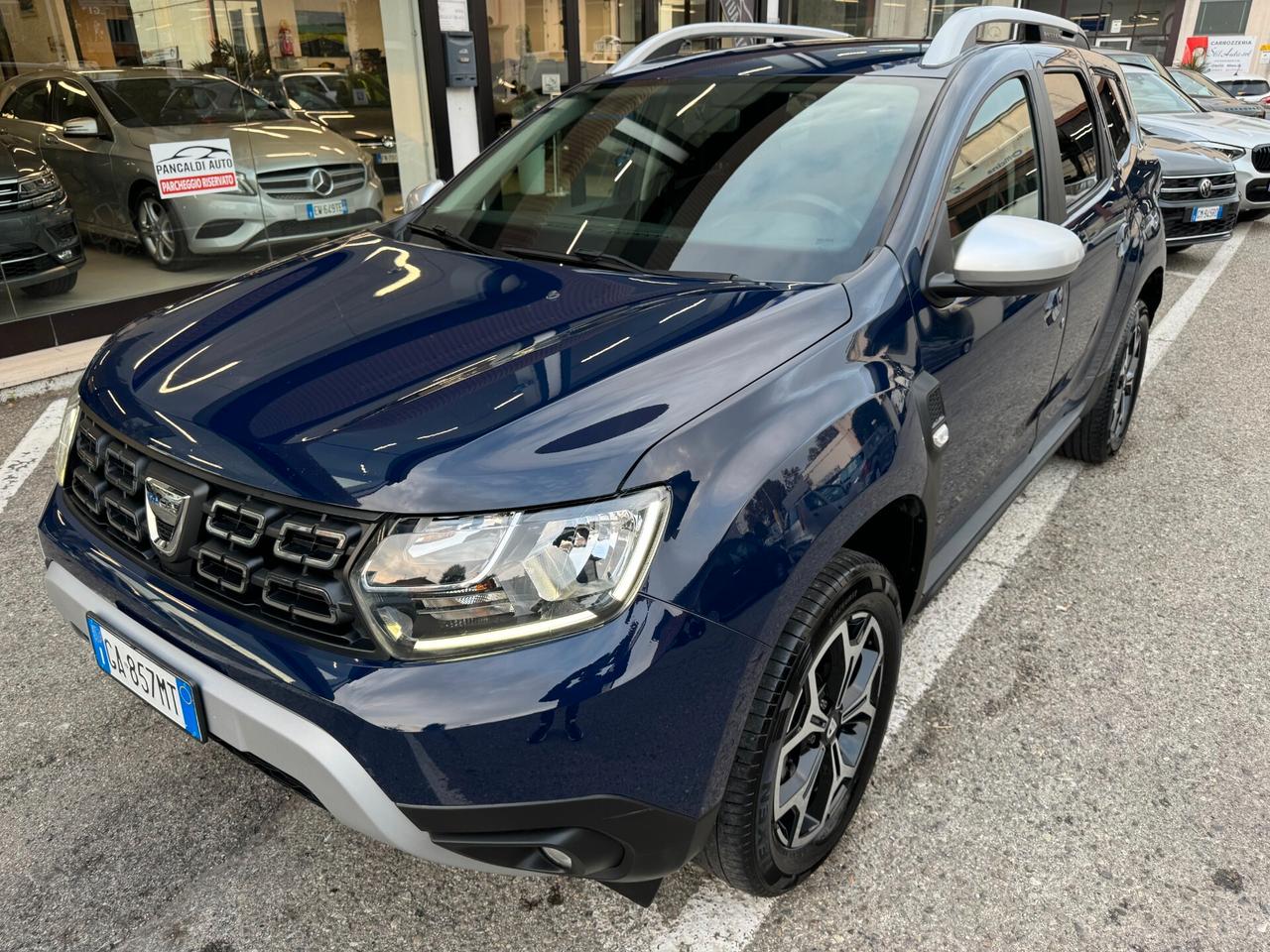 Dacia Duster 1.0 TCe 100 CV ECO-G 4x2 Prestige,UNICO PROP.,NAVY,17,VETRI SCURI,