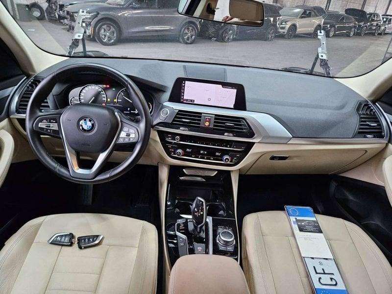 BMW X3 xdrive20d mhev 48V Business auto START - FURTO PARZIALE
