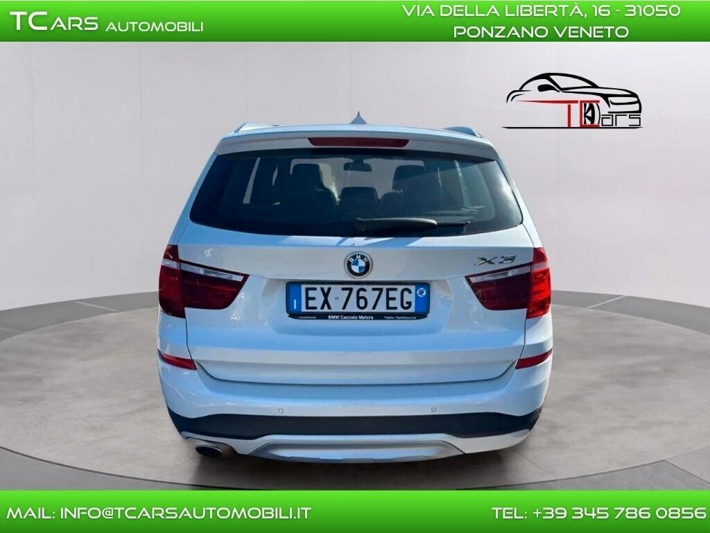 BMW X3 XDRIVE XLINE - EURO 6 - TETTO APRIBILE