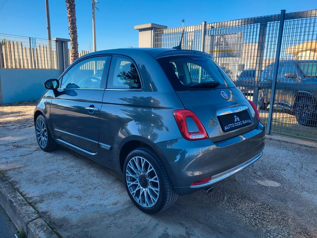 Fiat 500 1.2 Lounge+Tetto+Navy+Clima Automatico...