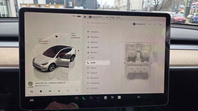 TESLA Model Y RWD PERMUTE UNICOPROPR. OK NEOPAT. GANCIO TRAINO