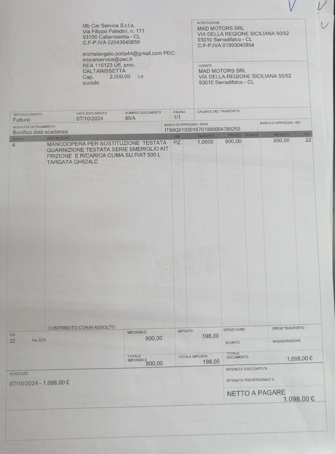 Fiat 500L 1.3 MJT 85 CV Lounge 2013