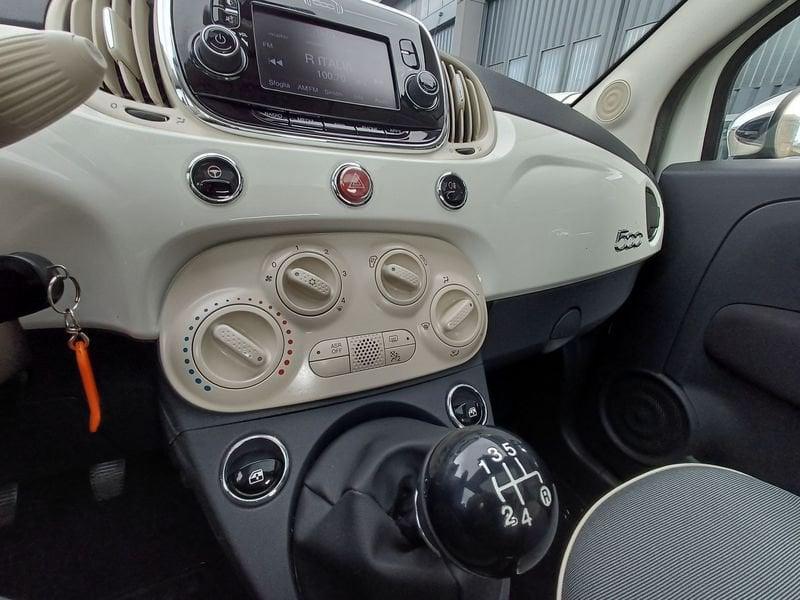 FIAT 500 500 1.2 69cv KM CERTIFICATI - 1°PROP