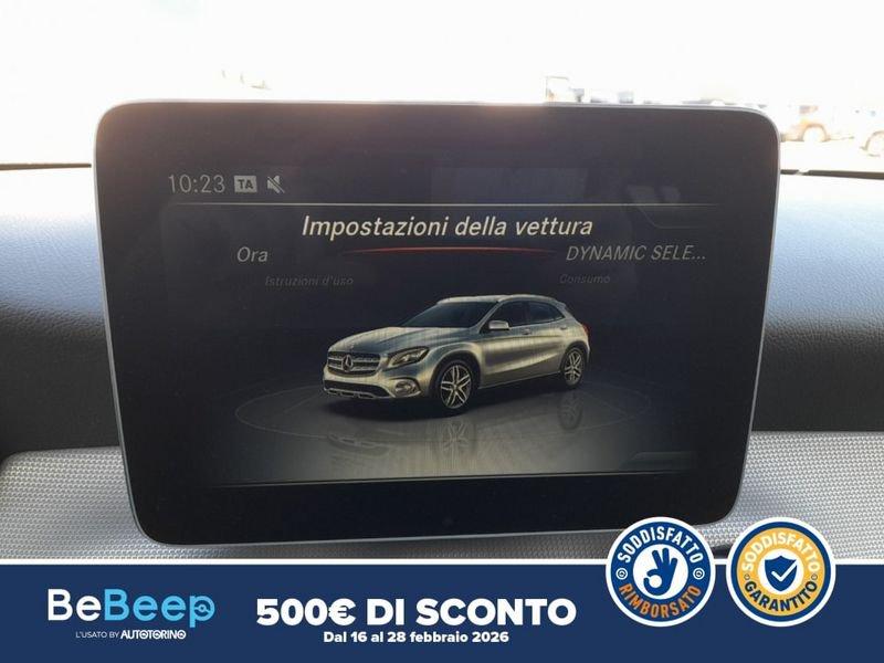 Mercedes-Benz GLA 200 D SPORT 4MATIC AUTO