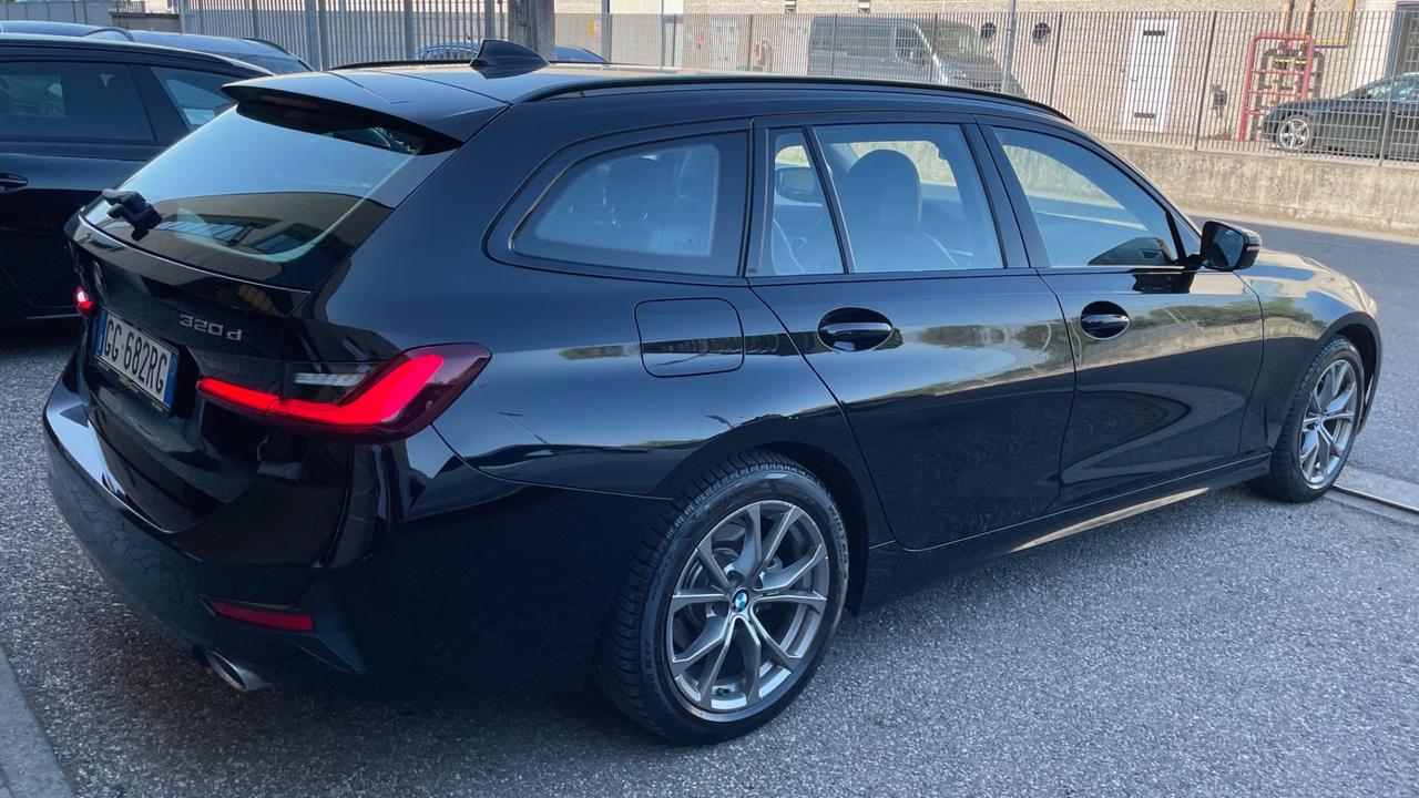 BMW 320D 48V XDRIVE 2.0 TOURING BUSINESS ADVANTAGE 190CV - PELLE, PACCHETTO LUCI, FULL LED