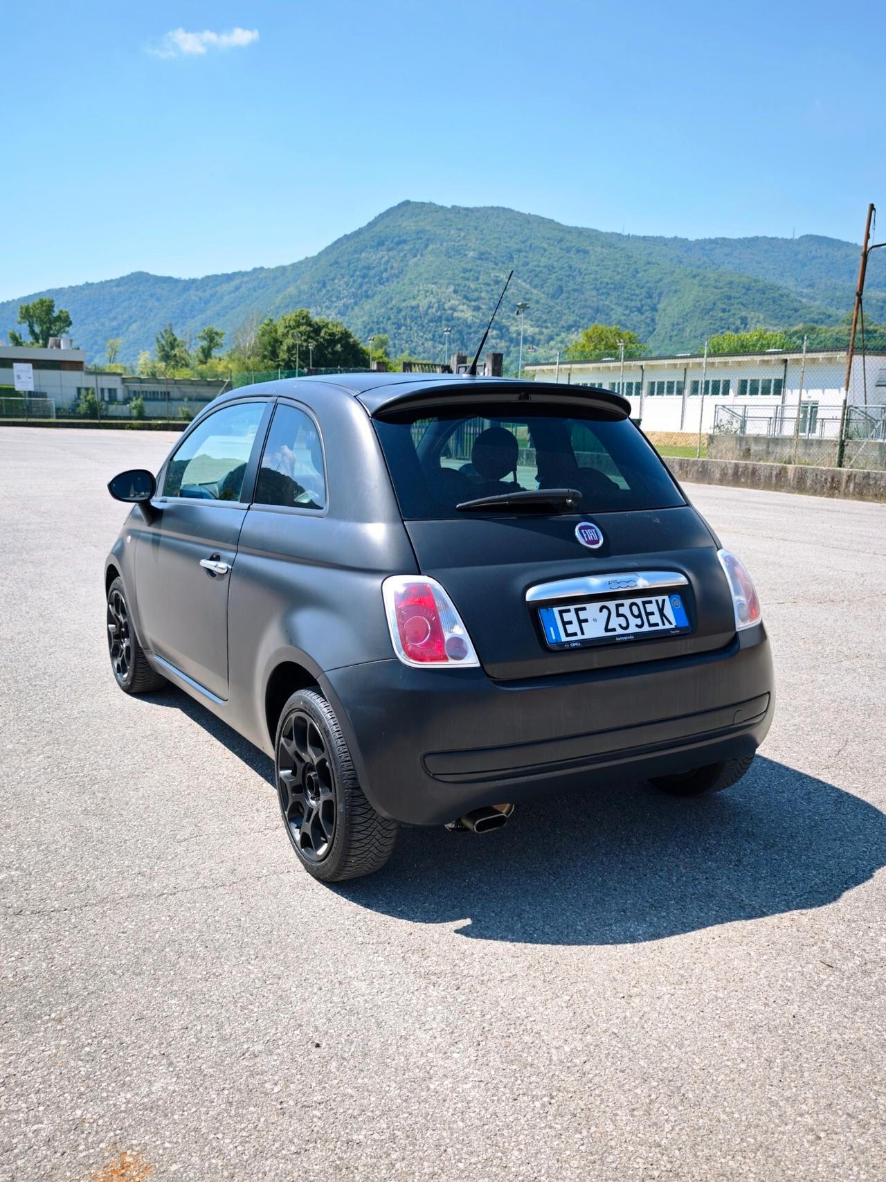 Fiat 500 1.3 Multijet 95 CV Black Matt (nero opaco)