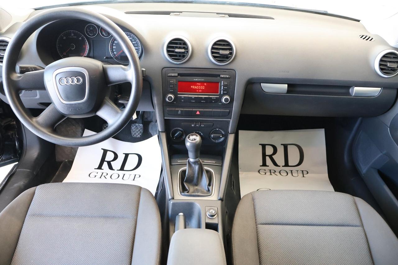 Audi A3 1.6 tdi Ambiente 90cv okneopatentati