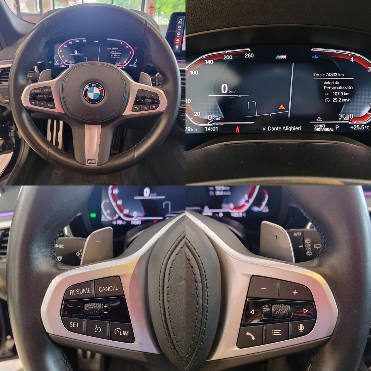 Bmw 520d Touring Msport MH48V AUTO LED AMBIENT SEDILI COMFORT