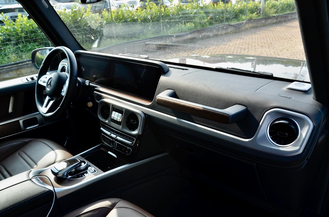 MERCEDES-BENZ G 500 V8 422cv PREMIUM AMG AUTO, UNICOPROP, SERVICE UFF MERCEDES, EURO 6D, TETTO, HI-FI BURMESTER, 20", PERMUTE