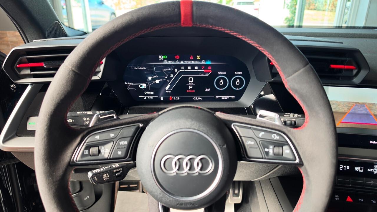 Audi A3 RS 3 SPB TFSI quattro S tronic - FULL OPTIONAL - PERFETTA - FRENI CARBOCERAMICI