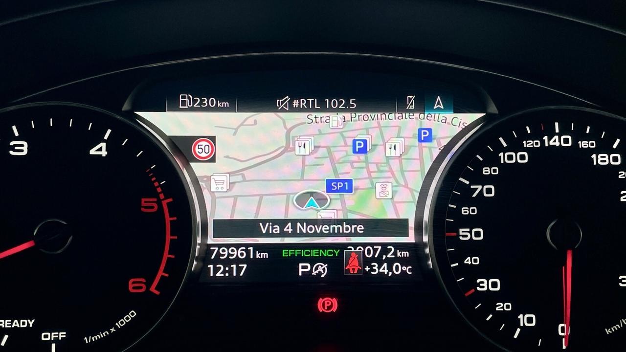 AUDI A4 AVANT 35 2.0 BUSINESS ADVANCED S-TRONIC TDI 163 CV - FULL LED, CARPLAY, CRUISE CONTROL