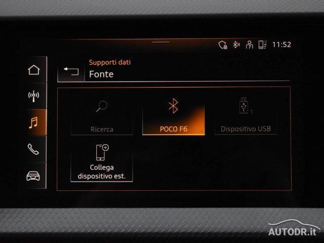 AUDI A1 SPB 30 TFSI Admired Advanced Carplay Garanzia Audi