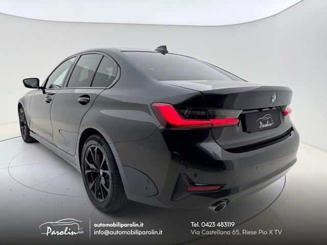 BMW 318 d 48V Sport Aut. Berlina Black pack-Telecamera-LED