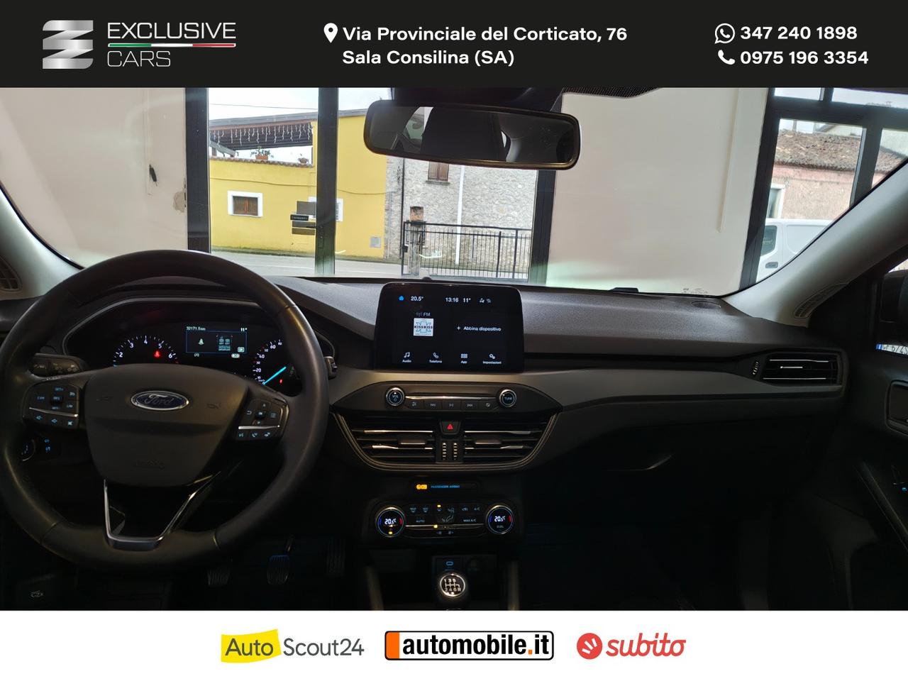 FORD Focus 1.0 EcoBoost Hybr.125 5p. Act.Des. PARI AL NUOVO