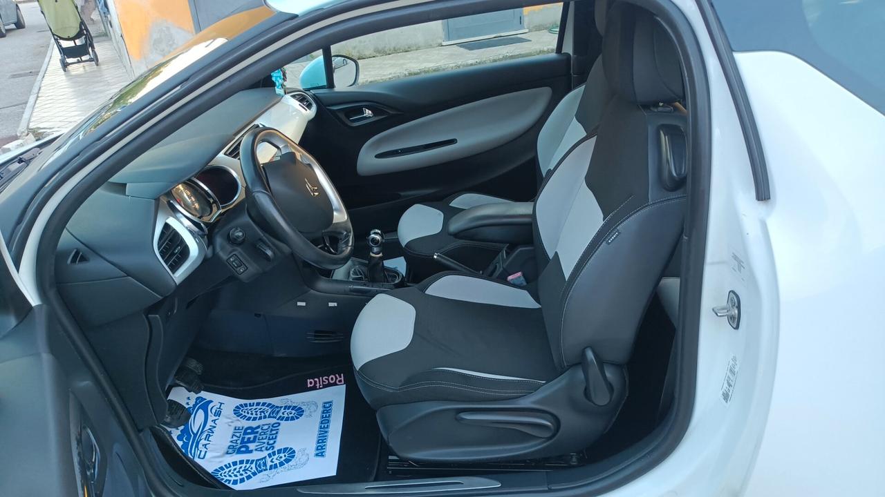 Citroen DS 3 diesel 70 cavalli bicolore