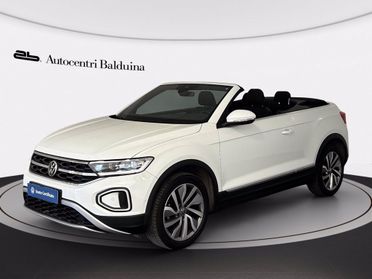 VOLKSWAGEN T-roc cabriolet 1.0 tsi style 110cv del 2023