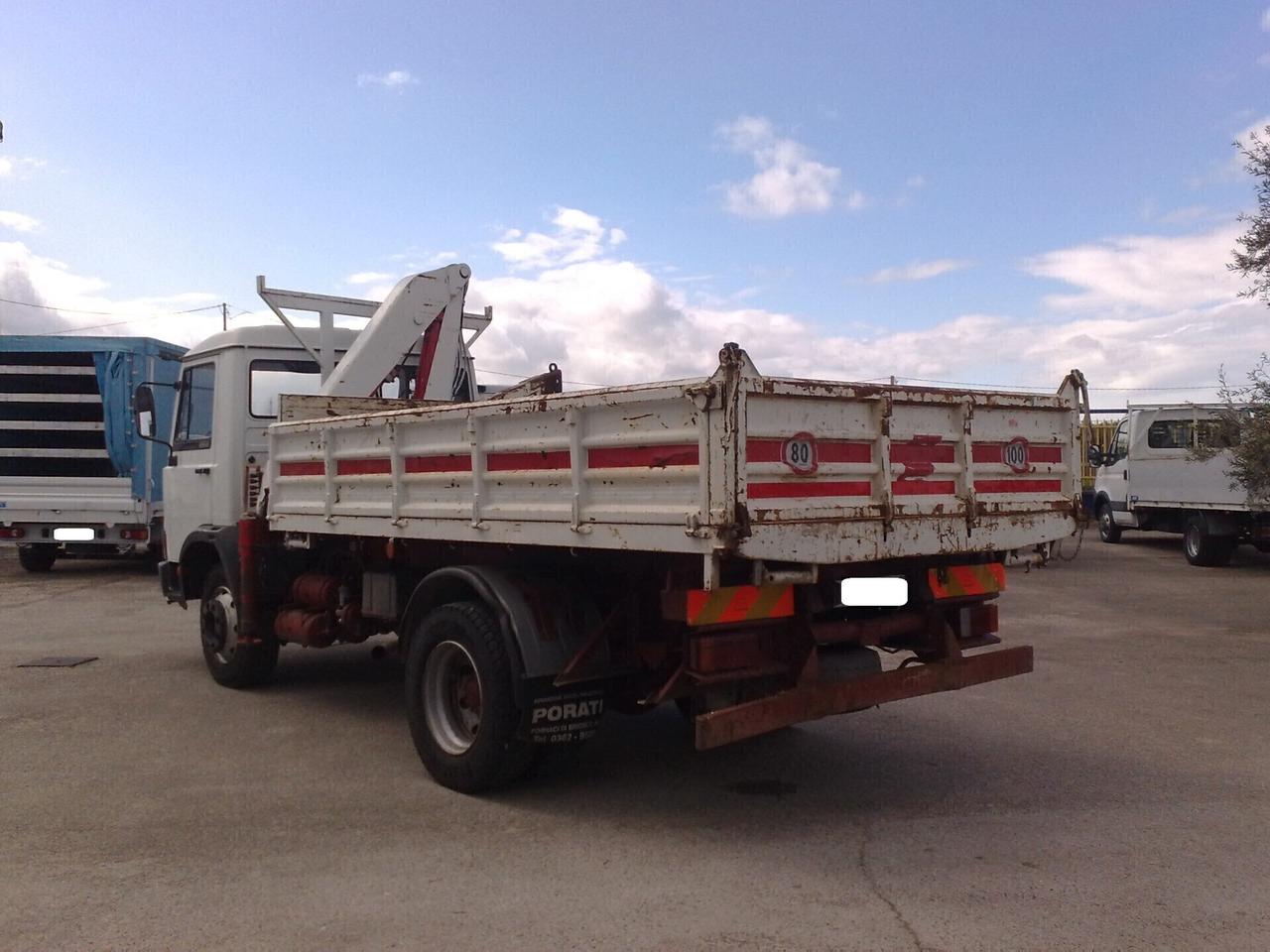 Iveco 109.14 RIBALTABILE + GRU' - 1986