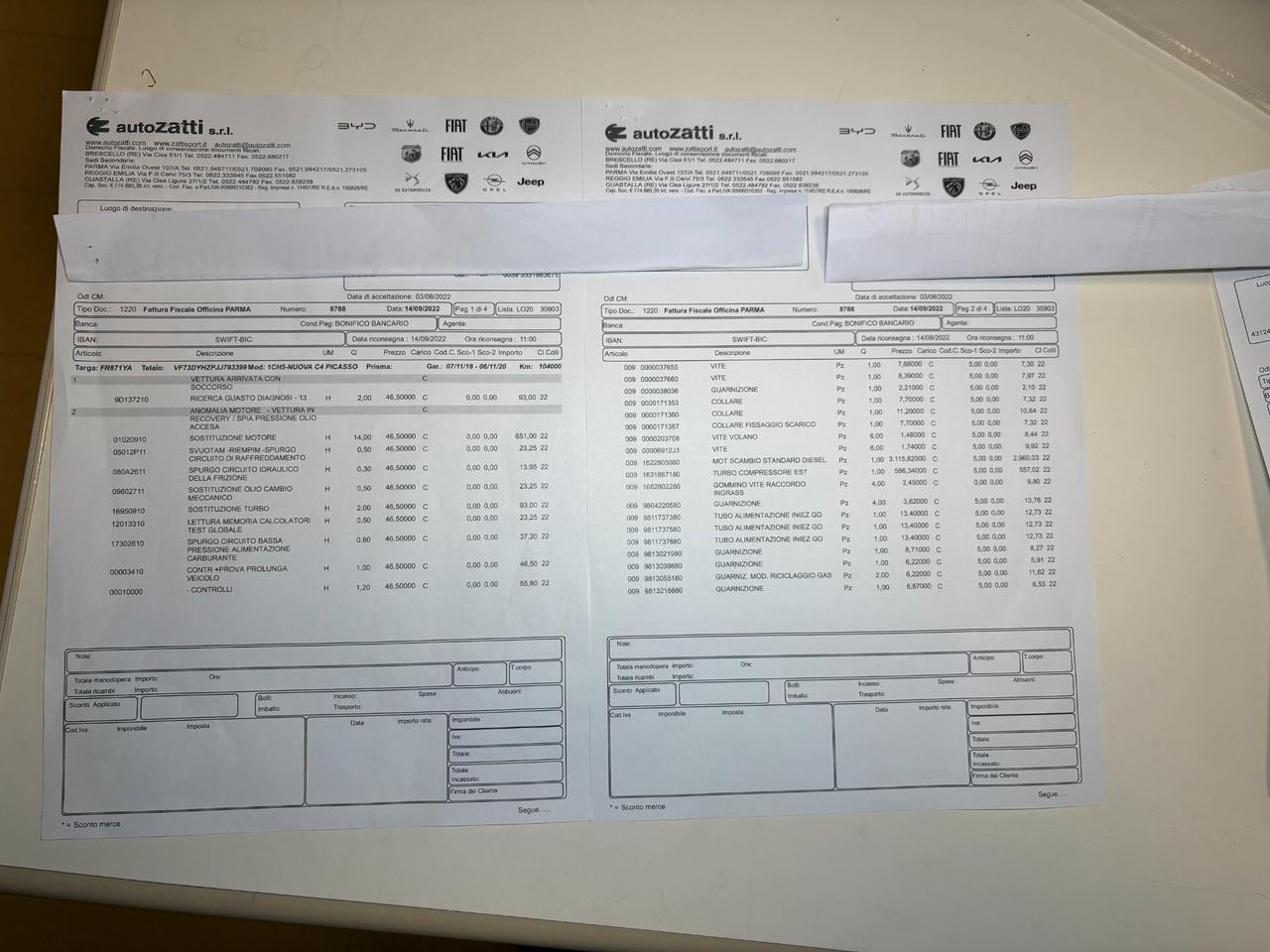 Citroen C4 SpaceTourer 1.5 BlueHDi -Unico Prop.