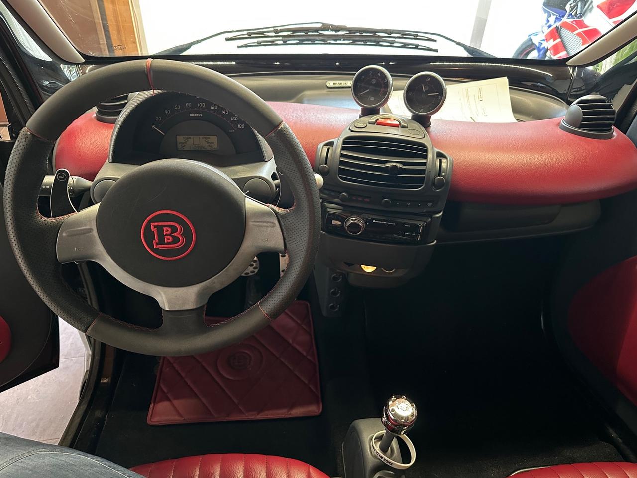 Smart 700 city-coupé allestimento Brabus chiappona