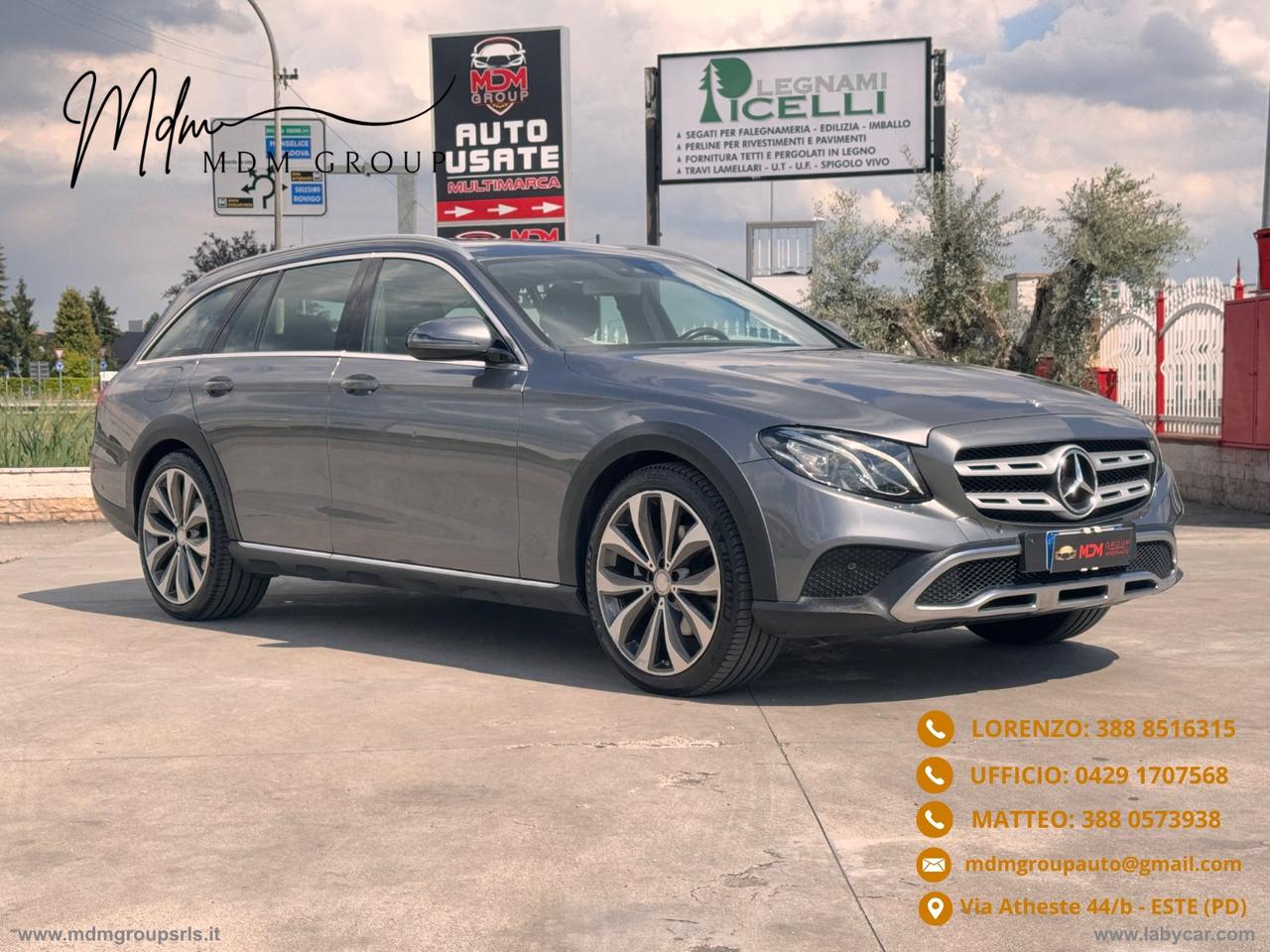 MERCEDES-BENZ E 220 d S.W. 4Matic Premium Plus All-TERRAIN