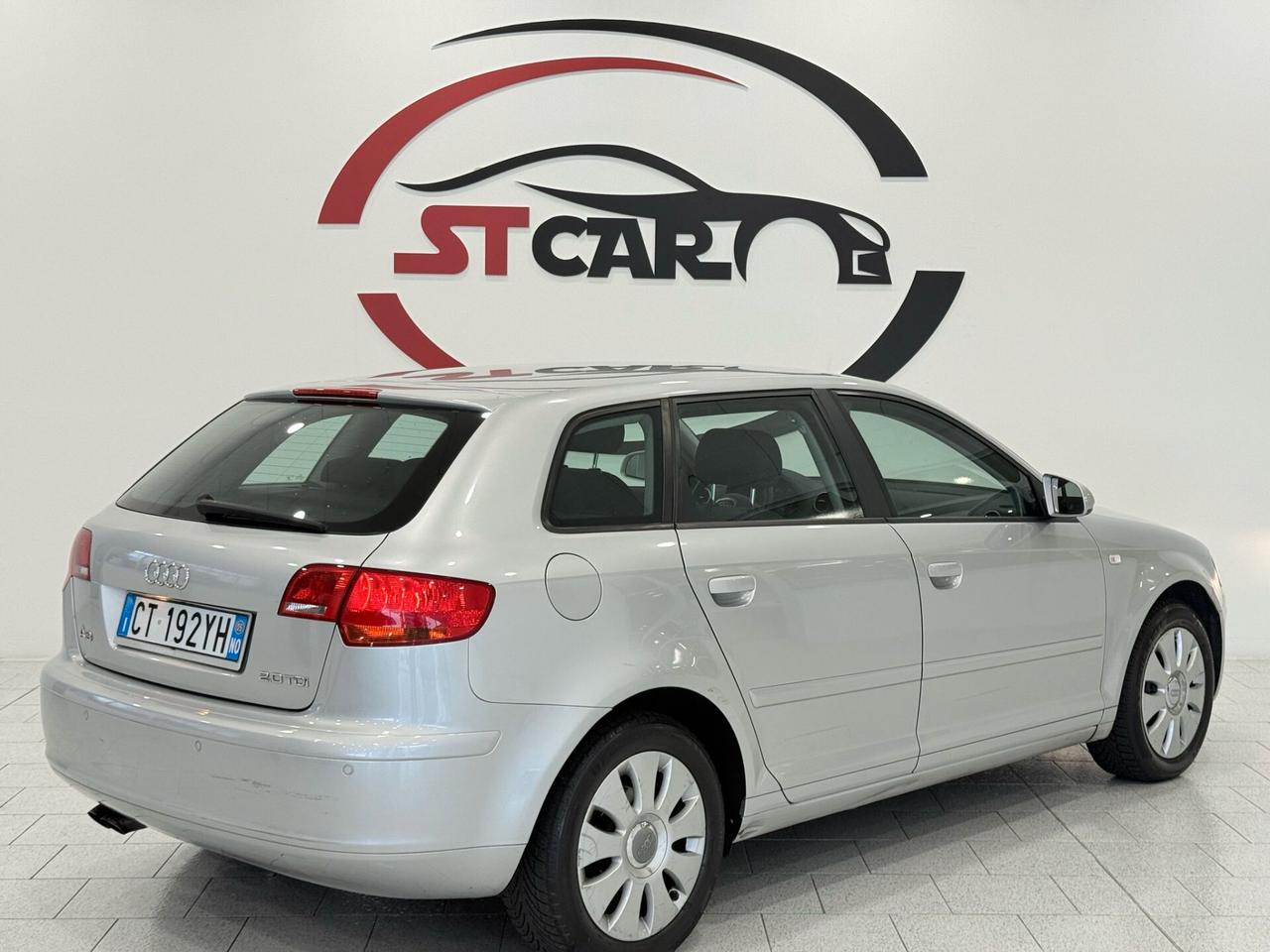 AUDI A3 2.0 TDI 140cv cambio DSG Automatico 5 porte