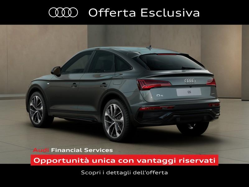 Audi Q5 sportback 55 2.0 tfsi e identity black quattro s-tronic