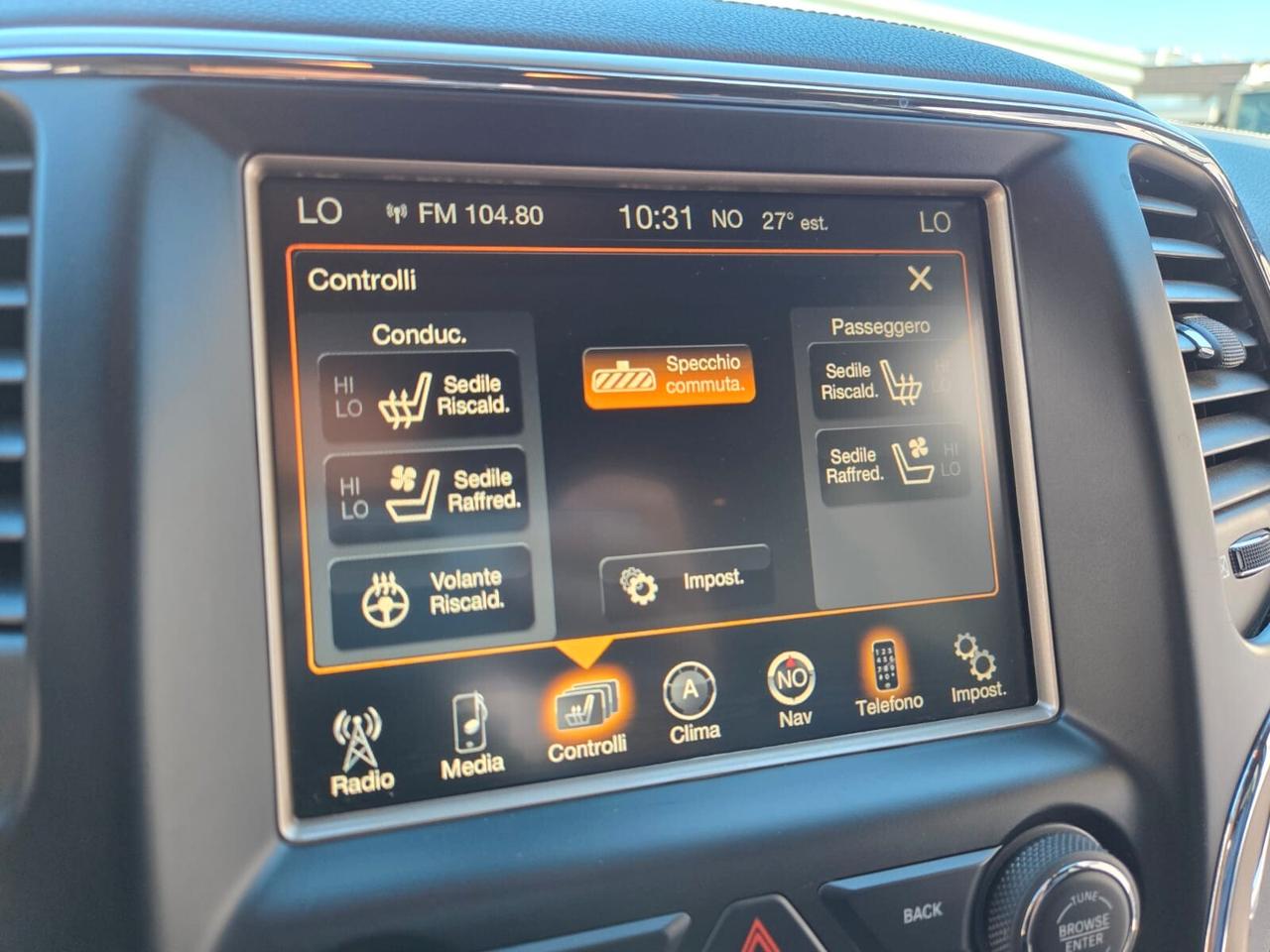 Jeep Grand Cherokee 3.0 V6 CRD Overland tetto apribile