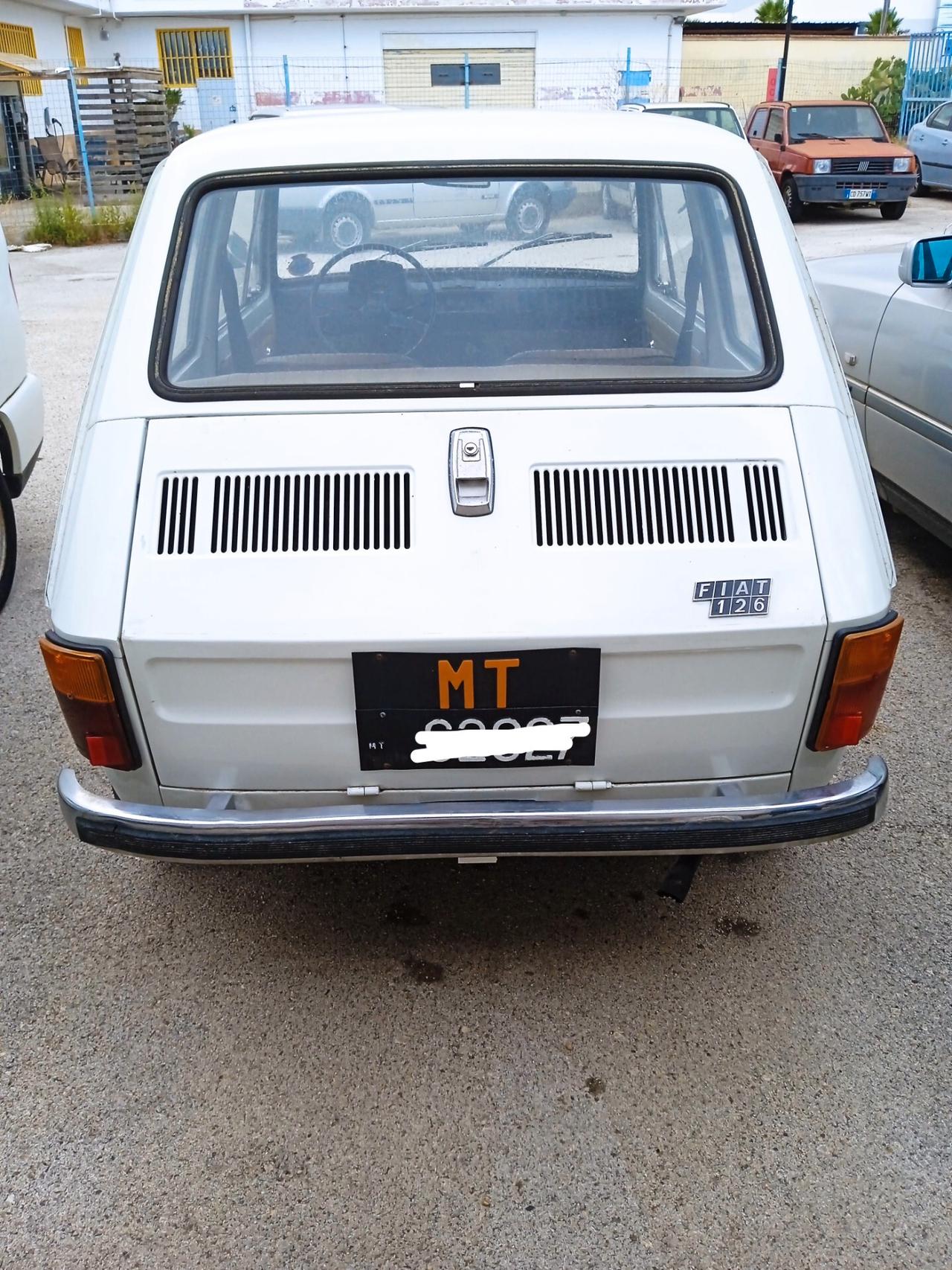 Fiat 126 600 base mk1 conservata unico proprietario