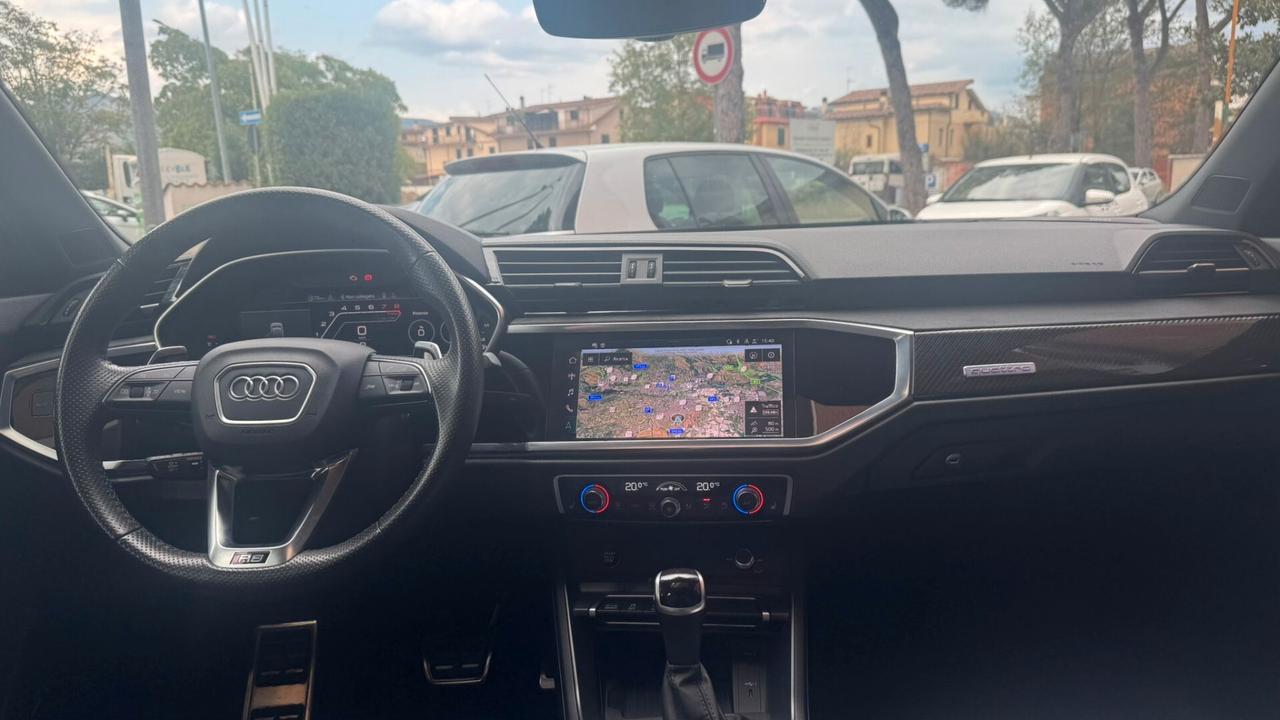 Audi RS Q3 R3 SPORTBACK GRIGIO NARDò TETTO APRIBILE GARANZIA CASA MADRE 2027