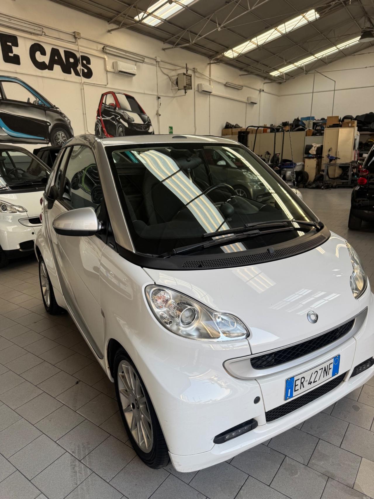Smart ForTwo 451 benzina 52kw 71cv cabrio cappotta rossa