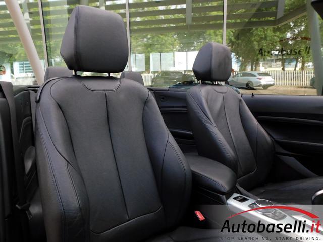 BMW 220 D CABRIO SPORT AUTOMATICA 190CV EURO 6B