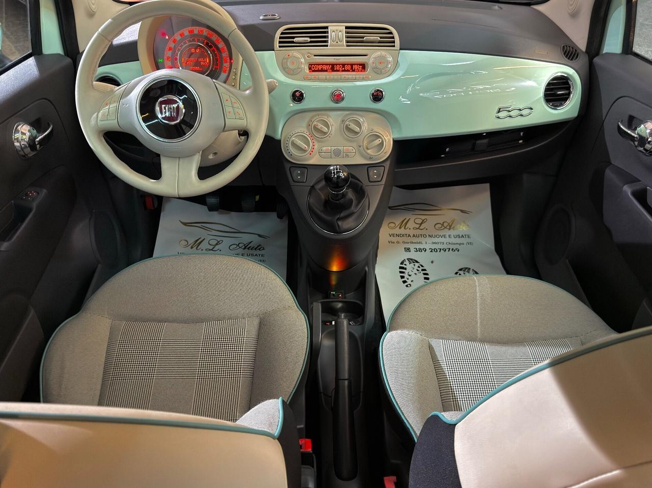 Fiat 500 1.2 Lounge *UNICO PROPRIETARIO* TETTO * G