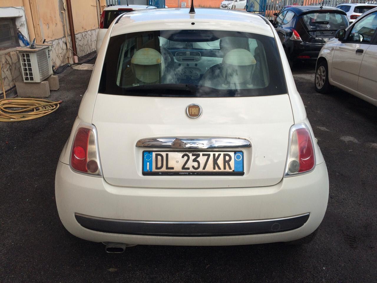 2007 Fiat 500 1.2 Lounge benzina GPL !! TAGLIANDATA CINTA DISTR.FATTA KM 206000!