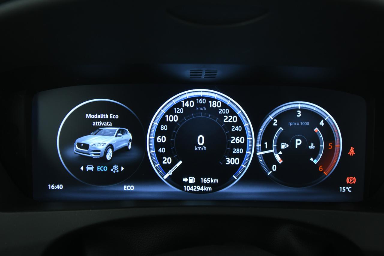 JAGUAR F-Pace 2.0d i4 Portfolio 180cv auto TETTO PANO+CAMERA+APP CONNECT