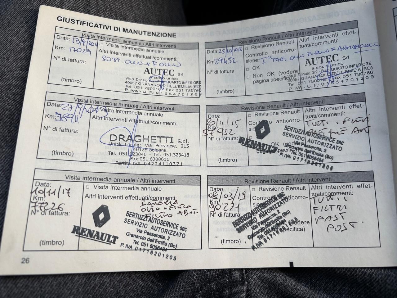 Renault Scenic 1.5 dCi 110CV Confort OK Neopatentati