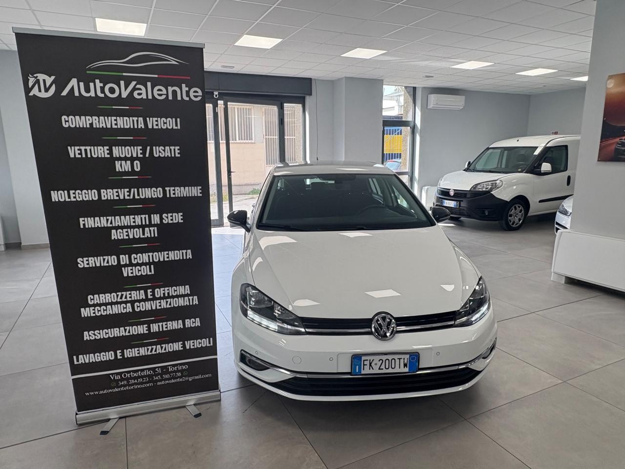 Volkswagen Golf 7+ 1.6 TDI 115 CV 2017 km 137000