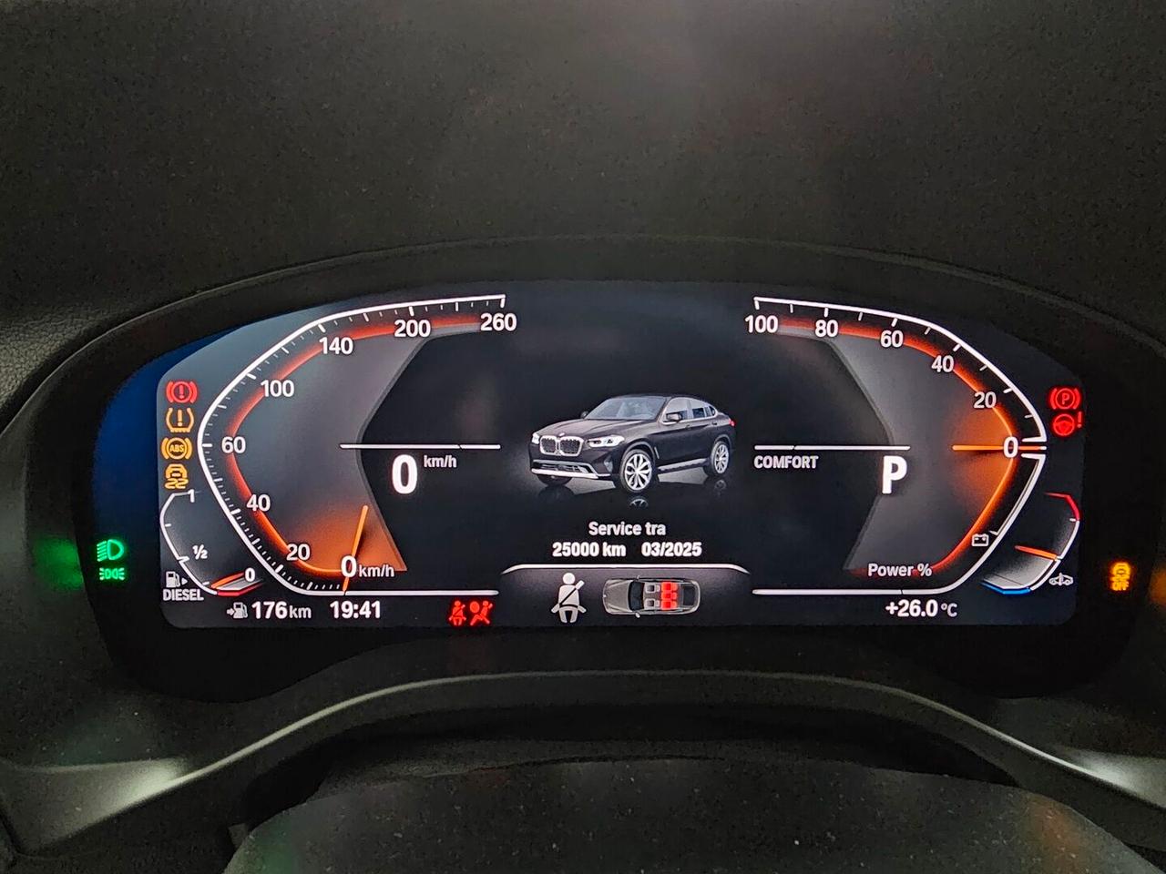 BMW X4 Xdrive 20d mhev Tetto cam Nav PDC Full LED