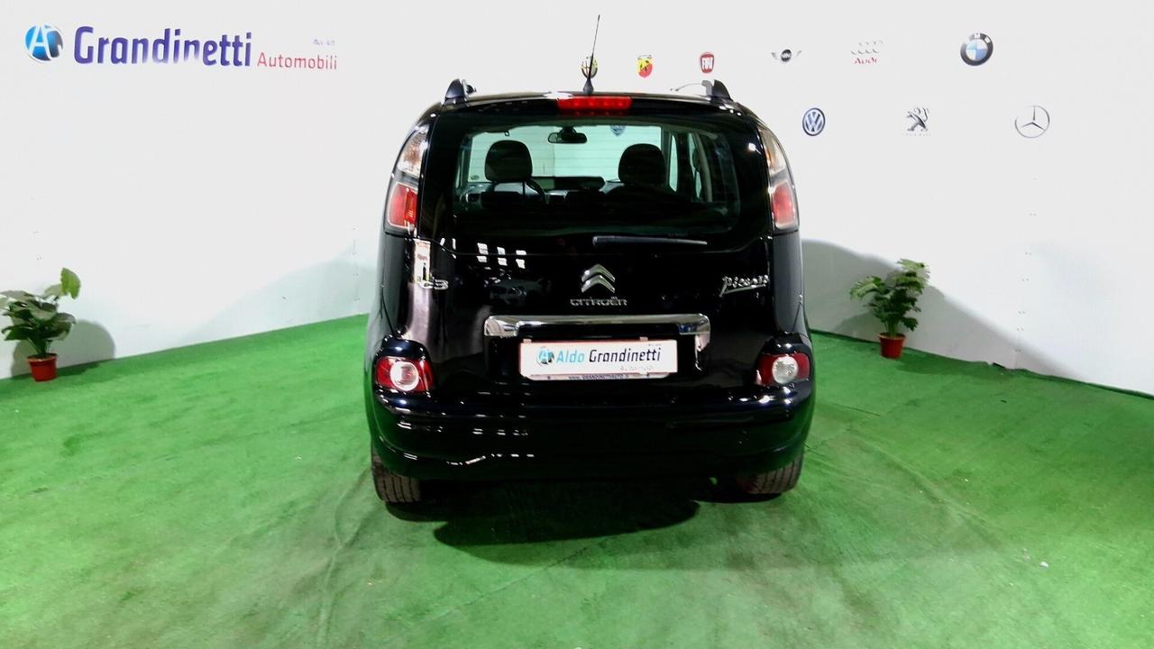 Citroen c3 Picasso 1.6 hdi 90 cv Exclusive 2014