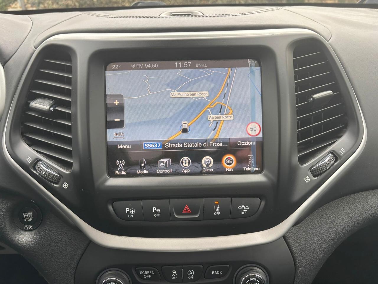 Jeep Cherokee 2.2 Mjt II 4WD Active Drive Overland