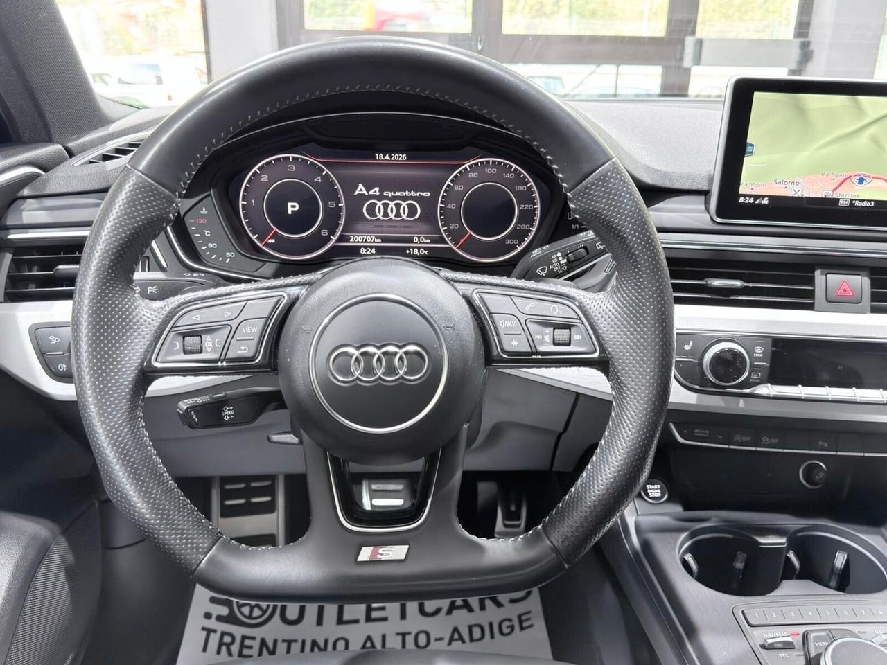 AUDI A4 3.0 TDI 272cv S-LINE QUATTRO TIPTRONIC