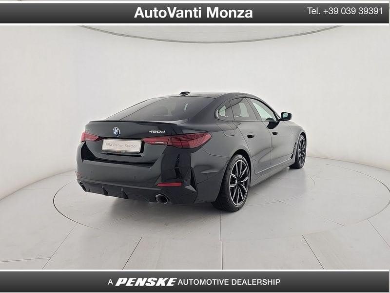 BMW Serie 4 420d Gran Coupe mhev 48V xdrive MSport Pro auto + DOPPIO TRENO DI PNEUMATICI