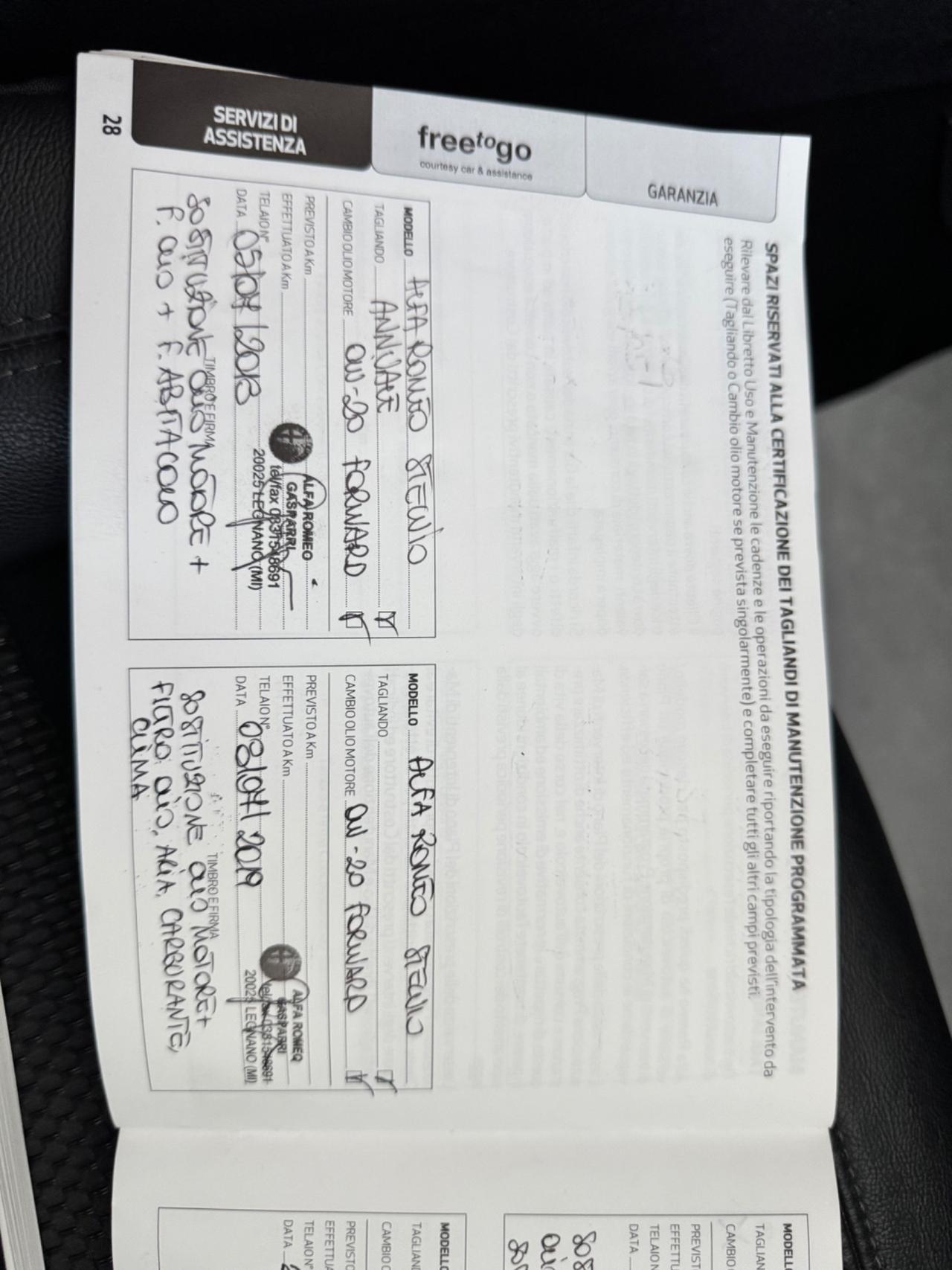 Alfa Romeo Stelvio 2.2 Turbodiesel 180 CV AT8 RWD Executive