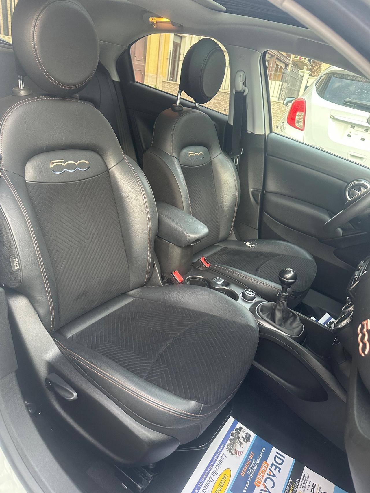 Fiat 500X 1.6 MTJ 120 CV Lounge 11/2017 KM 195525 CERT 1PROP