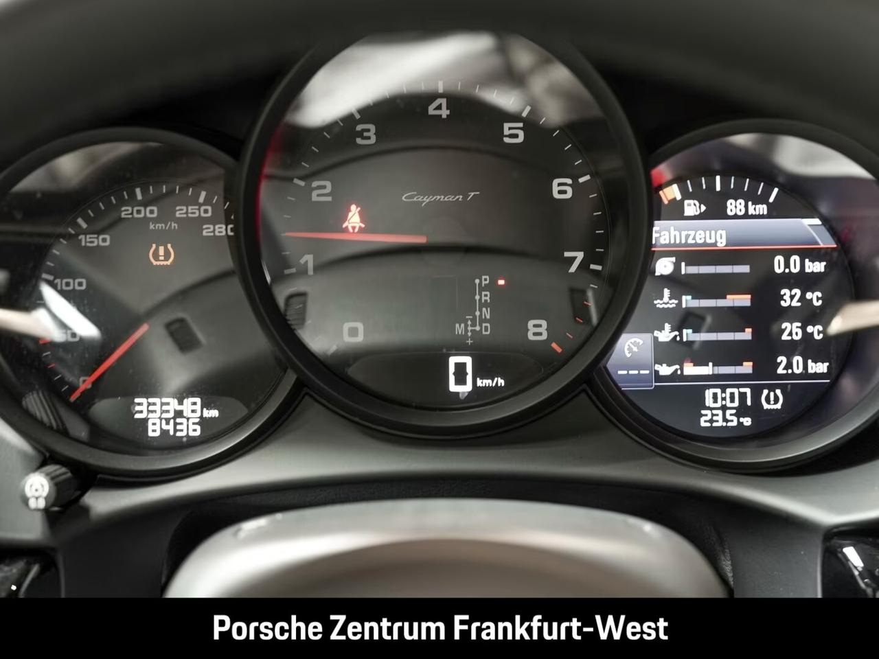 Porsche Cayman 718 T Sport Chrono Package