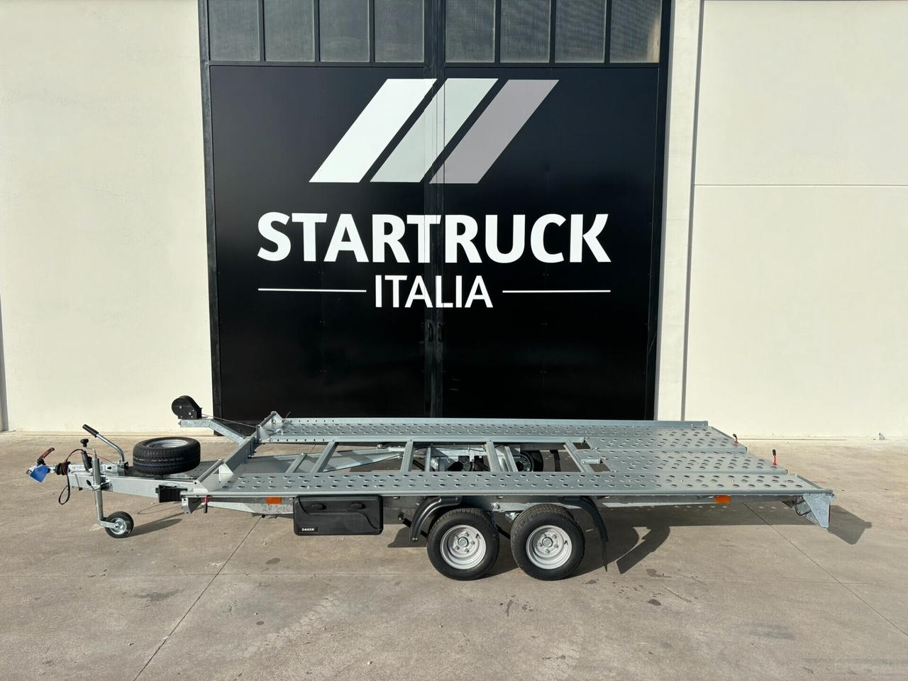 CARRELLO TRASPORTA AUTO 4X2 2500 KG NUOVO