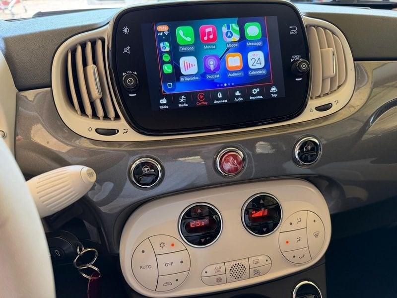 FIAT 500 1.0 FireFly 70cv Dolcevita Hybrid, CABRIO, CARPLAY!