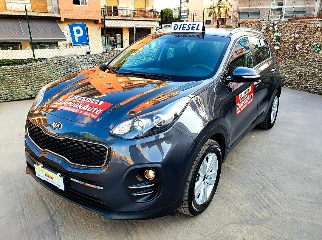 KIA SPORTAGE 1.7 CRDi 115Cv NUOVISSIMA ZAMPOGNAUTO CT