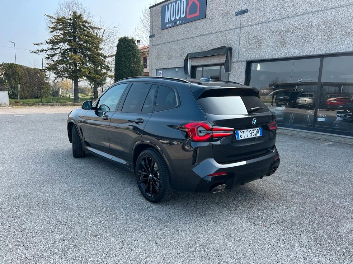 BMW X3 xdrive20d mhev 48V Msport auto UNICO PROPRIETARIO