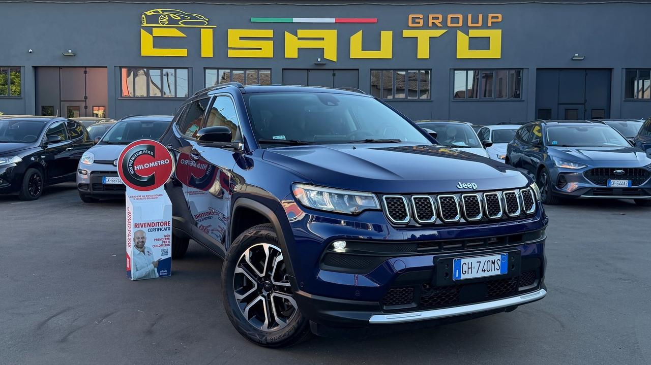 JEEP COMPASS 1.3 LIMITED 4XE TURBO T4 PHEV AT6 190 CV - FULL LED, VIRTUA COCKPIT, NEOPATENTATI